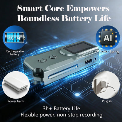 Finger-Tip Cameras, Compact Portable Action Cameras, With Display, Full HD Mini Pocket Vlogging Camera