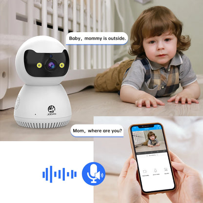 JOOAN 5MP 3MP Smart Home 5G WiFi Security Camera Indoor Wireless IP Surveillance Camera AI Tracking Night Vision Baby Monitor