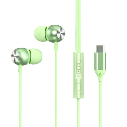 Wired Headphones For Apple iPhone 15 16 E Pro Max Plus iPad USB C In-Ear Earphones HiFi Surround Sound Music Type C Wired Earbud