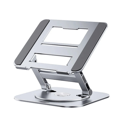 Laptop Stand 360° Rotatable Notebook Holder Liftable Desk Riser Stand Aluminum Alloy Stand Compatible With 9.7-17.3 Inch Laptops