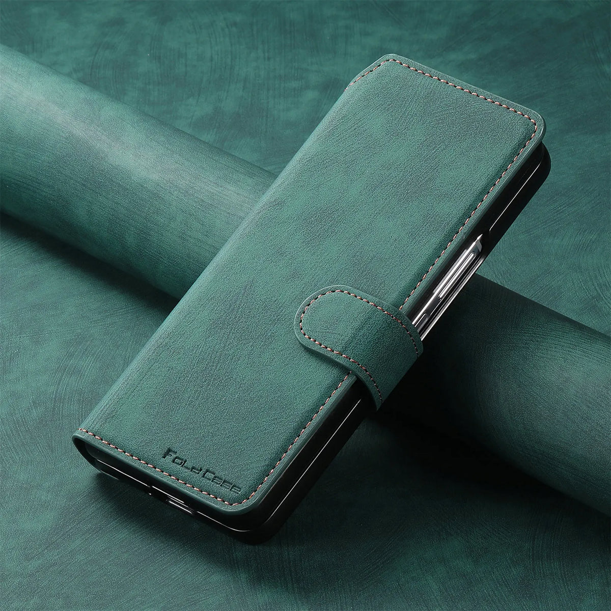 2 in 1 Detachable Cards Solt Wallet Flip Book Case For Samsung Galaxy Z Fold 6 5 5G Fold6 Fold5 Removable Bag Magnetic Cover