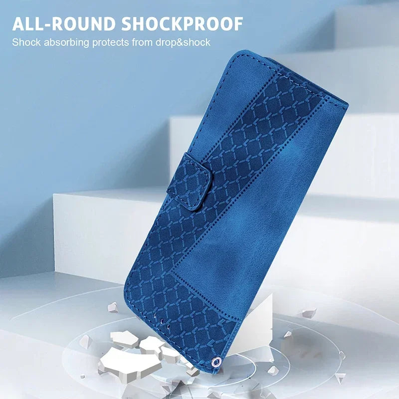 Stand Flip Wallet Case For Google Pixel 4 5 6 6A 8 8a 9 7 7A Pro Pixel 9 Pro 3A XL Leather Protect Cover
