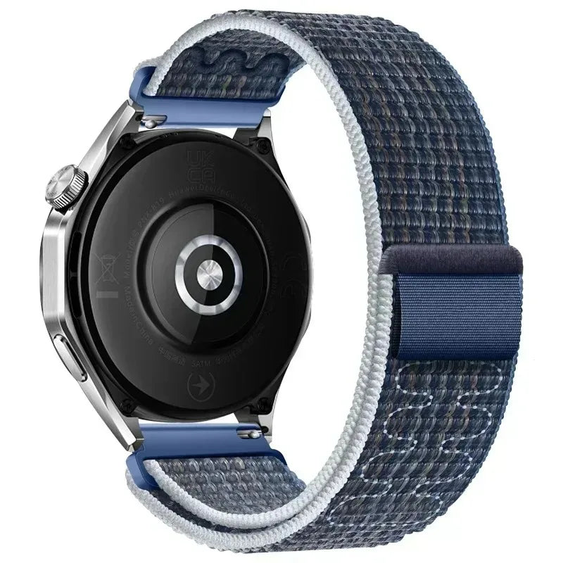 20mm 22mm Nylon Strap For Amazfit T-Rex3 Pro 44mm 48mm/Active 2 square Braided Bracelet Band For Amazfit Bip 6-5/Balance 2/Helio