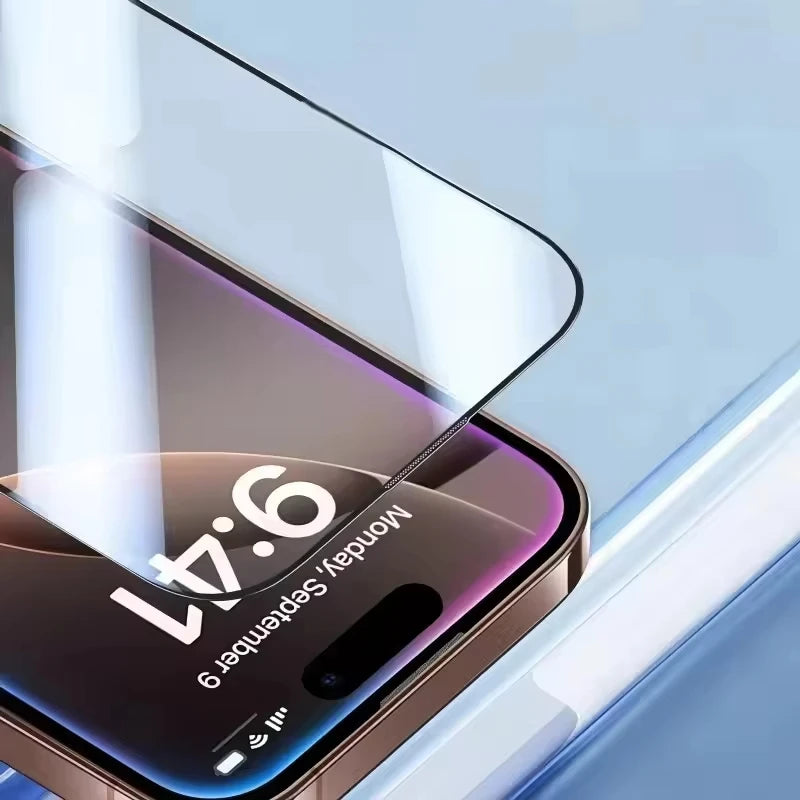 1-5PCS Dust Free Installation High-Definition Tempered Glass For iPhone 18 17 Pro Max Air 16 15Pro 14 Plus 13 12 Mini 11 XR XS X