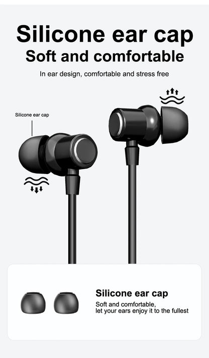 Acer Ohr810 Neckband-Style In-Ear Wireless Headphones, Secure Fit to Prevent Falling Off, Stereo Sound Effect, Bluetooth 5.4, Long Battery Life, Clear Calls, Suitable for Daily Sports and Commuting