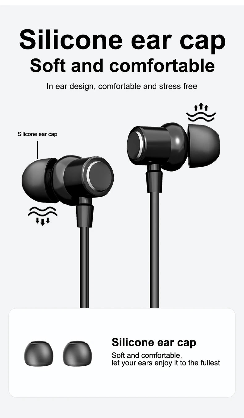 Acer Ohr810 Neckband-Style In-Ear Wireless Headphones, Secure Fit to Prevent Falling Off, Stereo Sound Effect, Bluetooth 5.4, Long Battery Life, Clear Calls, Suitable for Daily Sports and Commuting