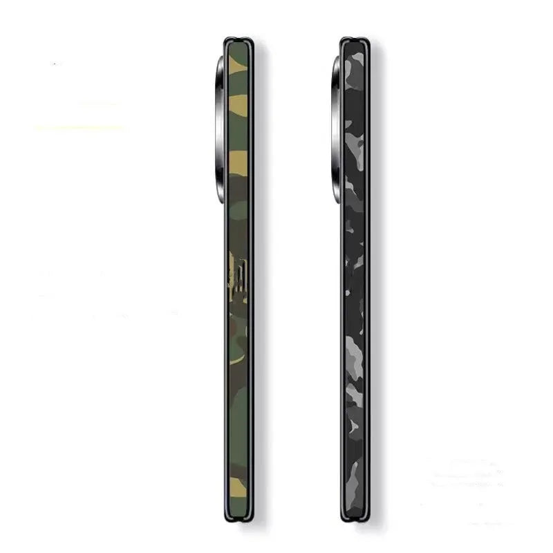 2PCS Pain Color Frosted Hinge Skin For VIVO X Fold2 X Fold3 Side Skin Hinge Protector Film Cover Wrap Sticker