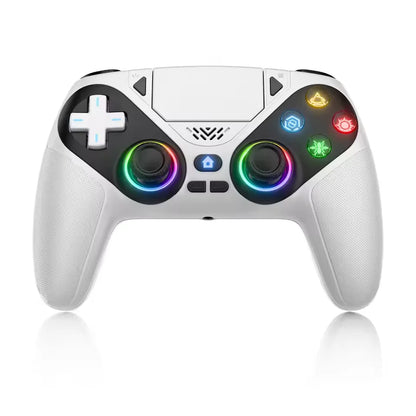 RGB Gamepad For Playstation 5/PS5 Pro/Slim/PC Wireless PS5 Controller 3D Game Joystick Dual Vibration Macro/Turbo Function