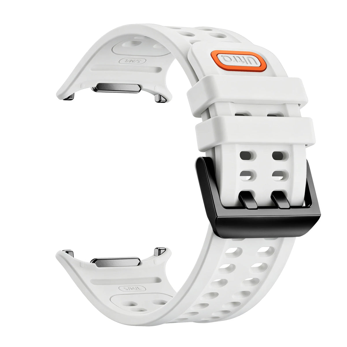 Soft Silicone Straps For Samsung Galaxy Watch Ultra 2 1 47mm Marine Band For Galaxy Watch Ultra 2024 2025 2026 Breathable Belt