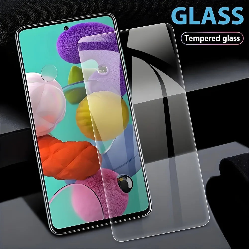 4Pcs Ultra Clear Tempered Glass for Samsung Galaxy A16 A17 A23 A26 A36 A56 Screen Protector for Samsung A07 A15 A25 A35 A55 A73