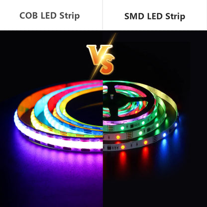 COB Smart LED Strip Light DC 5V 12V Individually Addressable 160LED Dream Colour 5mm RGB Pixel LED Tape Ribbon DIY Dimmable