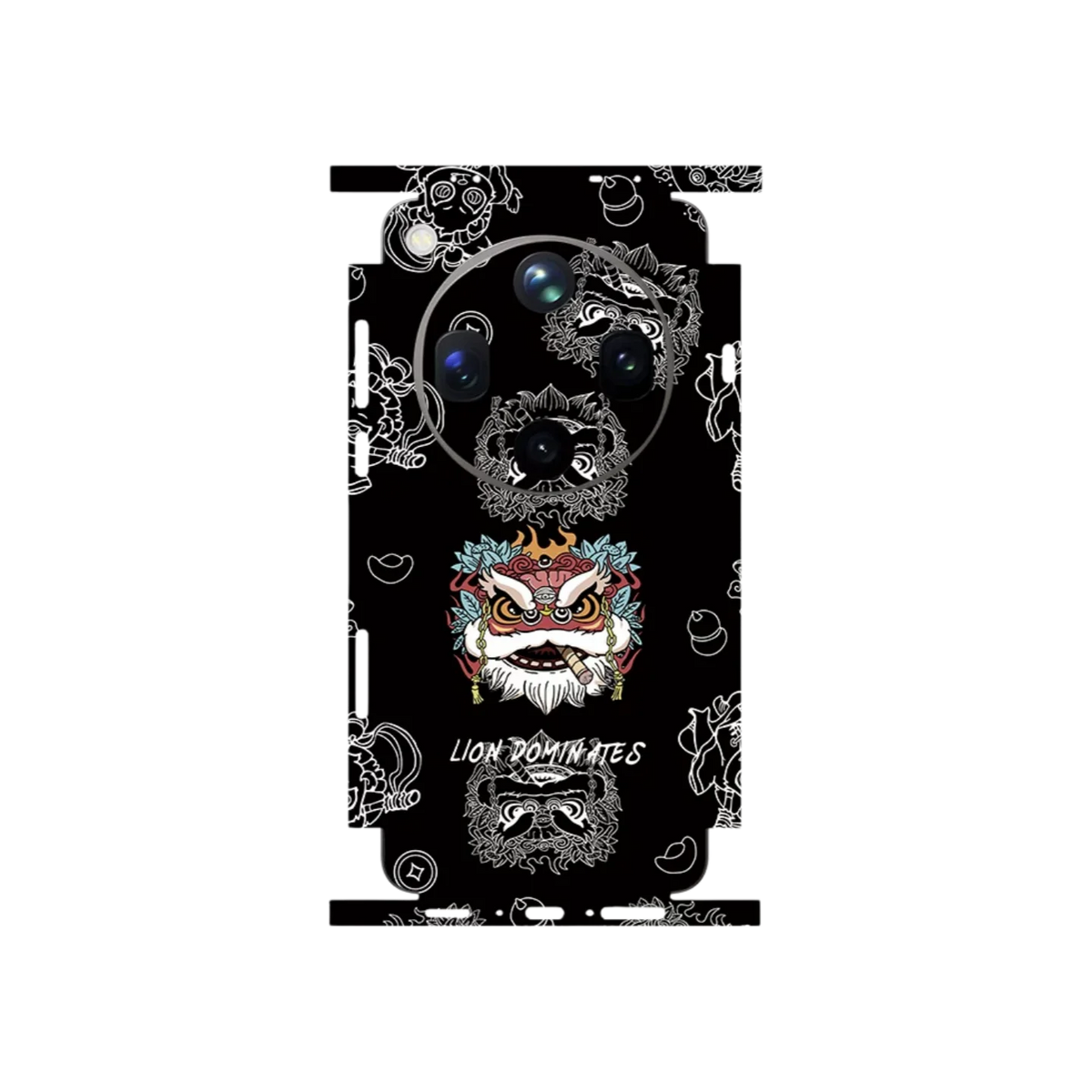Colorful Skin sticker for OPPO Find X9/X8/X7 Ultra Decal Skin Back Film Cover Wrap Sticker