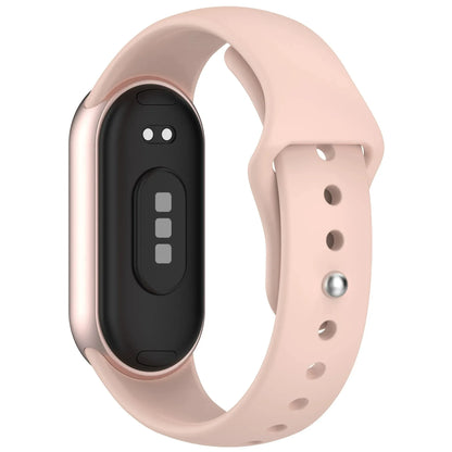 Soft Silicone Strap for Xiaomi Mi Band 10 9 8 NFC Smart Watch Sport Replaceable Bracelet Correa for Mi Band 11 Breathable Strap