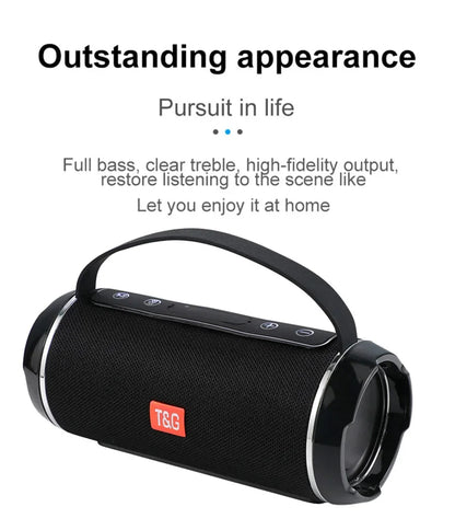 Wireless Subwoofer Portable Bluetooth Speaker Radio FM Waterproof Sound Box Music Caixa De Som Coluna Blootooth Bass Hifi Bocina