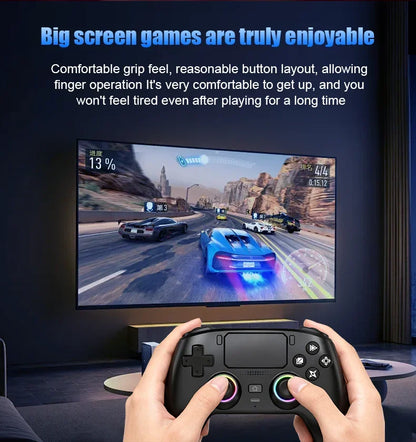 Wireless Gamepad Gyro Sensor Hall Joystick and Effect Trigger Built-in Speaker for PS5 ps4 Wired Controller Gamer Wireless Game