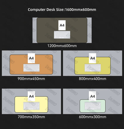 Large Size Gaming Mouse Pad Non-slip Wool Felt Mousepad Office Desk Mat Protector Table Laptop Cushion Keyboard Mat Premium