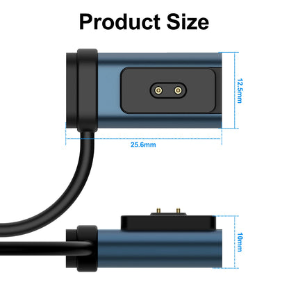 USB-C Charging Adapter Converter For Xiaomi Band 10 9 8 NFC/8 9 Pro/8 9 Active/Redmi Watch 6 5 Active 4/6 5 Lite/Redmi Band 2 3