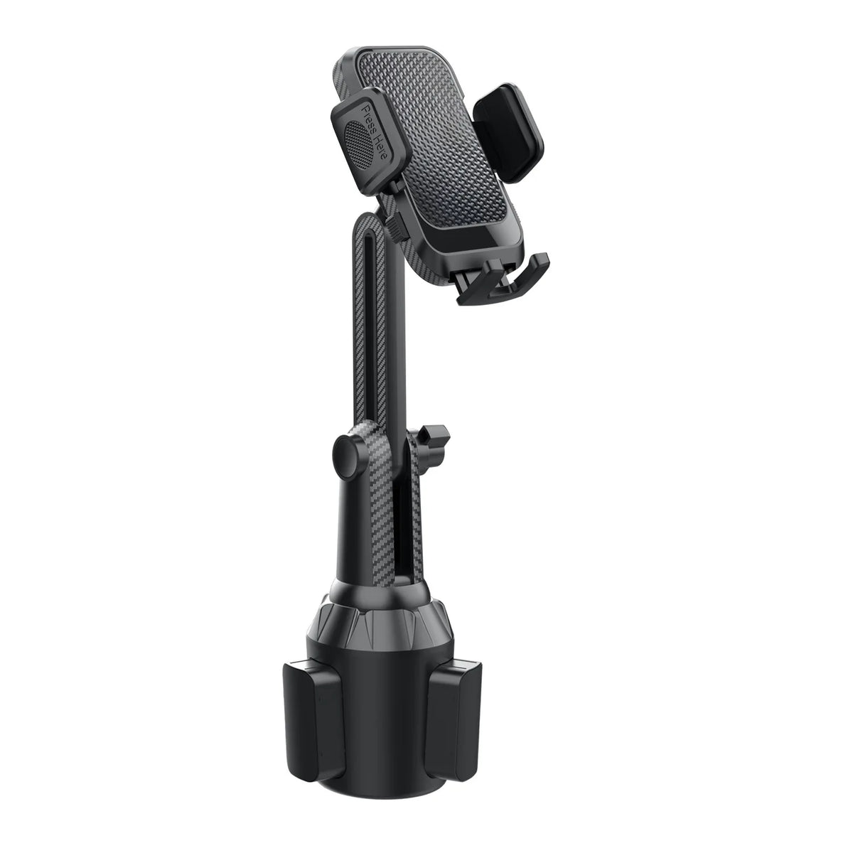 Car Cup Holder Phone Mount Universal for Car, Adjustable Stable Cell Phone Holder 360° Rotation Stand Fits 4-7 Inch Smartphones