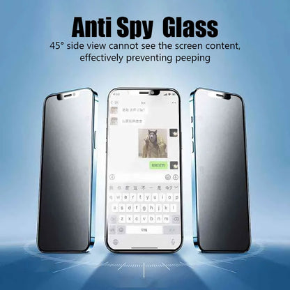 2PCS Privacy Tempered Glass For iPhone 14 Pro Max 12 13 Mini 15 11 Pro Max Screen Protector For iPhone 8 7Plus XS Max XR X Glass
