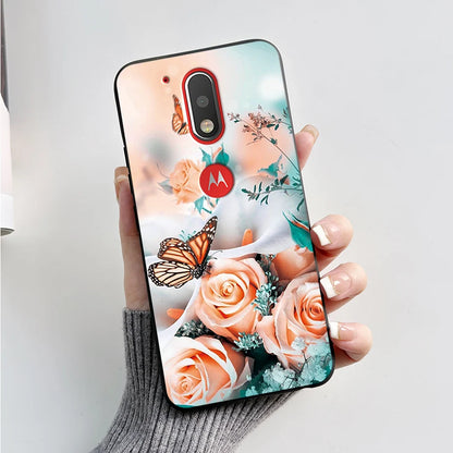Case for Motorola Moto G4 / Moto G4 Plus / Moto G4 Play Back Cover Fashion Marble Silicone Soft TPU Protective Phone Cases Coque
