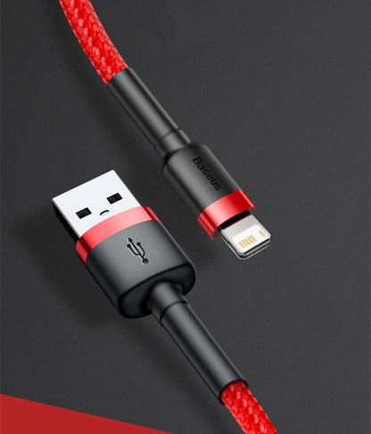 Baseus USB Cable for iPhone 14 13 Pro Max Fast Charging USB Cable for iPhone 12 Mini Pro Max Data USB 2.4A Cable