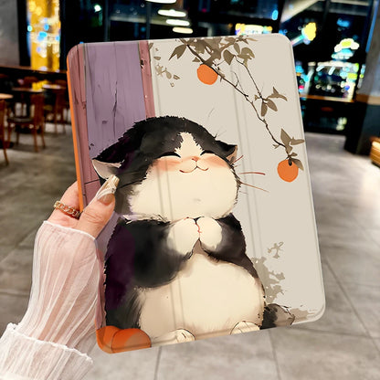 Happy Kitten TABLET CASE FOR iPad pro 10/11-Inch 2020/6th/7th /8th /Air 3rd/Air 4th/9th gen/Air 5th Gen 2022/Air 11