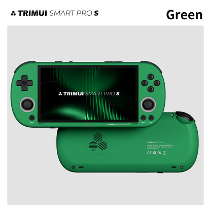 Trimui Smart Pro S TG5050 Handheld Game Console - Best for PSP Game, Octa-core 2.0GHz 4.96" IPS Display RGB LED 5000mAh Battery