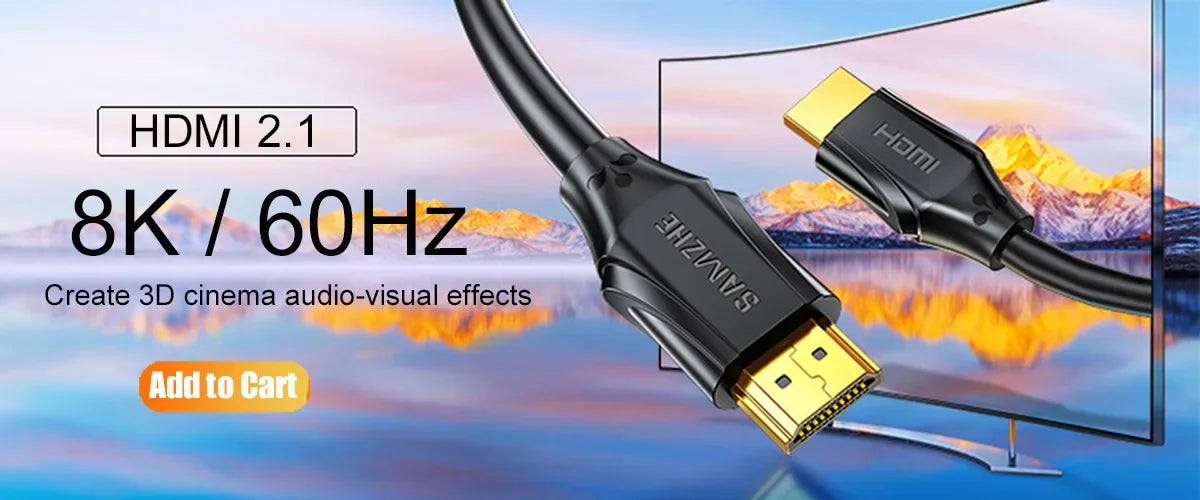 SAMZHE HDMI-compatible Splitter 4K HDMI-compatible Switch Bi-Direction Adapter HDMI Switcher 2 in 1 out for Laptop PC