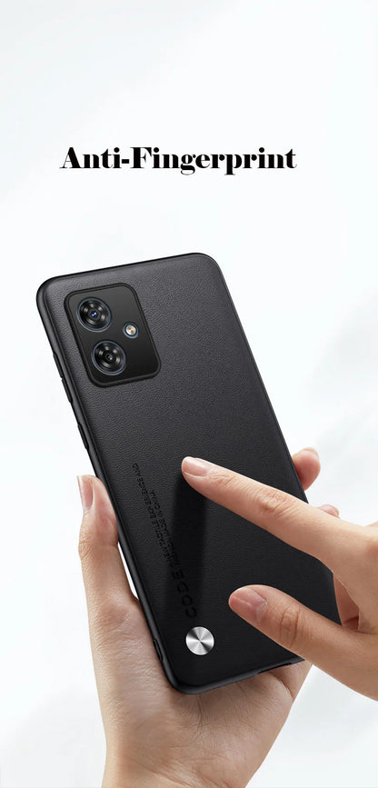 Phone Case For Motorola G56 G86 G05 G54 G34 G24 G14 G15 G35 G45 G55 G75 Plain Skin Back Cover For Moto G54 G84 G85 PU Leather