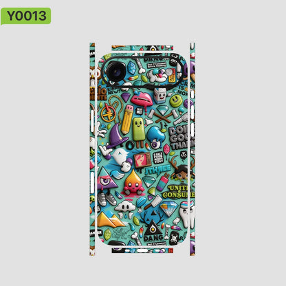 Premium Vinyl Skin Wrap for iPhone 17 Air Custom Protective Decal  Back Flim Collection