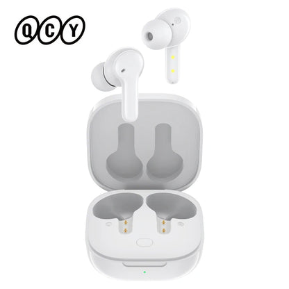 QCY T13 Wireless Bluetooth Earphone with 4 Mics ENC HD Call Headset V5.1 TWS Earphone Touch Control Earbuds Long Standby 40H