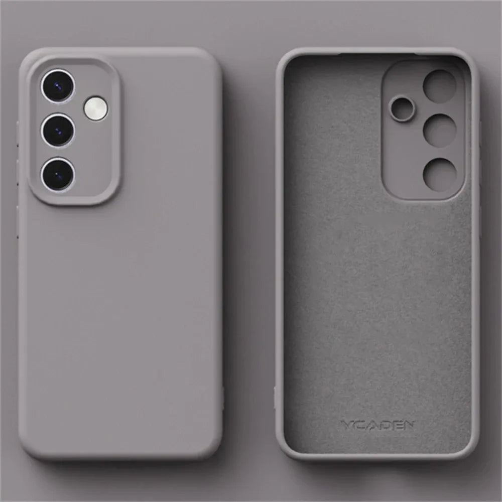 Liquid Silicone Phone Case for Samsung Galaxy S26 S25 S24 S23 S 26 Ultra Plus S26Ultra Cases Original Skin Smooth Protect Cover