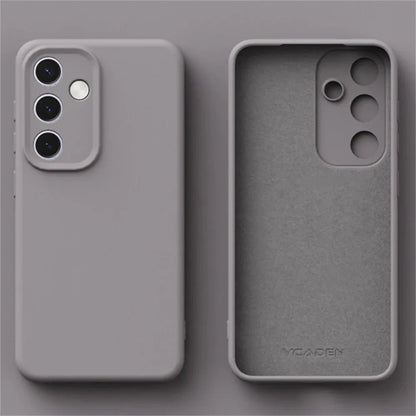 Liquid Silicone Phone Case for Samsung Galaxy S26 S25 S24 S23 S 26 Ultra Plus S26Ultra Cases Original Skin Smooth Protect Cover