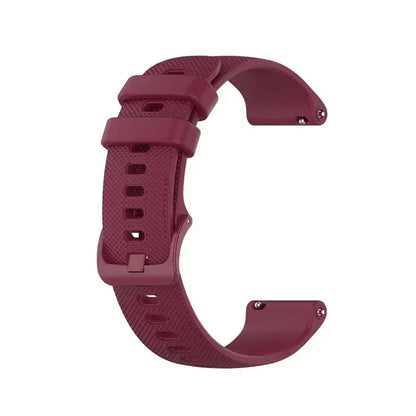18mm/20mm/22mm Silicone straps For Amazfit GTS 4/3/2/2e/4 Mini/GTR 4/3/3 Pro/2/2e Sport Bracelet Amazfit bip 6-5-3/u/s/pro band