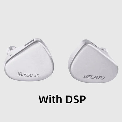 iBasso Jr. Gelato HiFi Wired Earphones In Ear Music Headphones High Quality Sport Headset Customized Pc Gamer Accessories Gifts