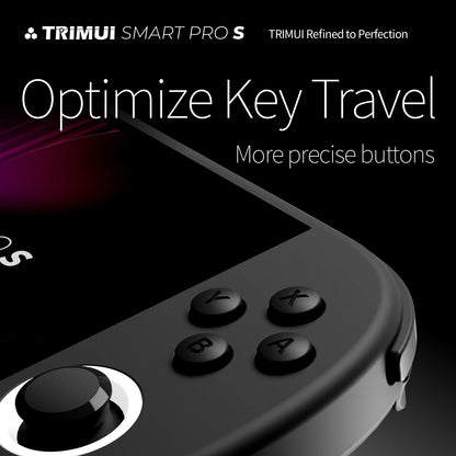 Trimui Smart Pro S TG5050 Handheld Game Console - Best for PSP Game, Octa-core 2.0GHz 4.96" IPS Display RGB LED 5000mAh Battery