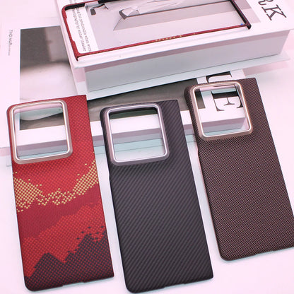 Aramid Fiber Case for Motorola Razr Fold, Compatible with MagSafe, Slim Lightweight Back Cover