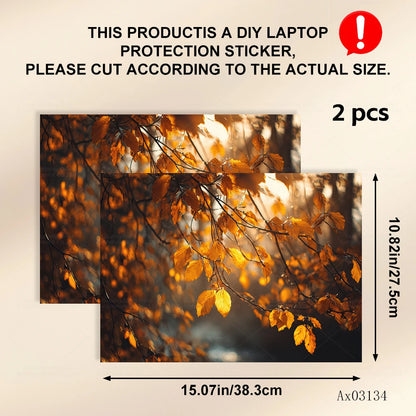 Pink Flower Laptop Stickers Self Adhesive Waterproof Anti Scratch Notebook Cover for Device Notebook MacBook Protective Skins