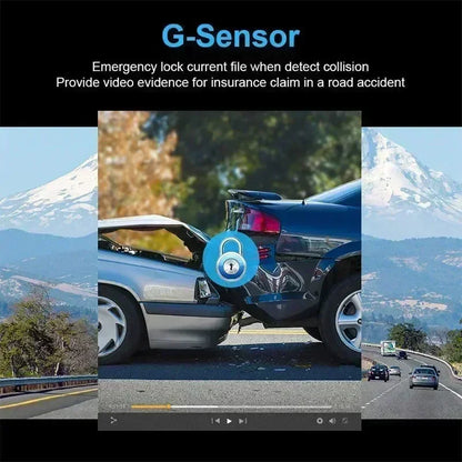 4k HD Car DVR Dash Cam 1080P Video Recorder Free 256G memory card gift 170 Angle Night Vision Car Recorders Cycle Recording Dash