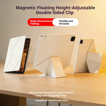 ZOYU Magnetic Case for iPad Air 4/5/7/8th Gen, for iPad 10/11th /Pro 11 12.9 13 M2 M3 Mini 6/7th , 20+ Multi-Angle Origami Cover