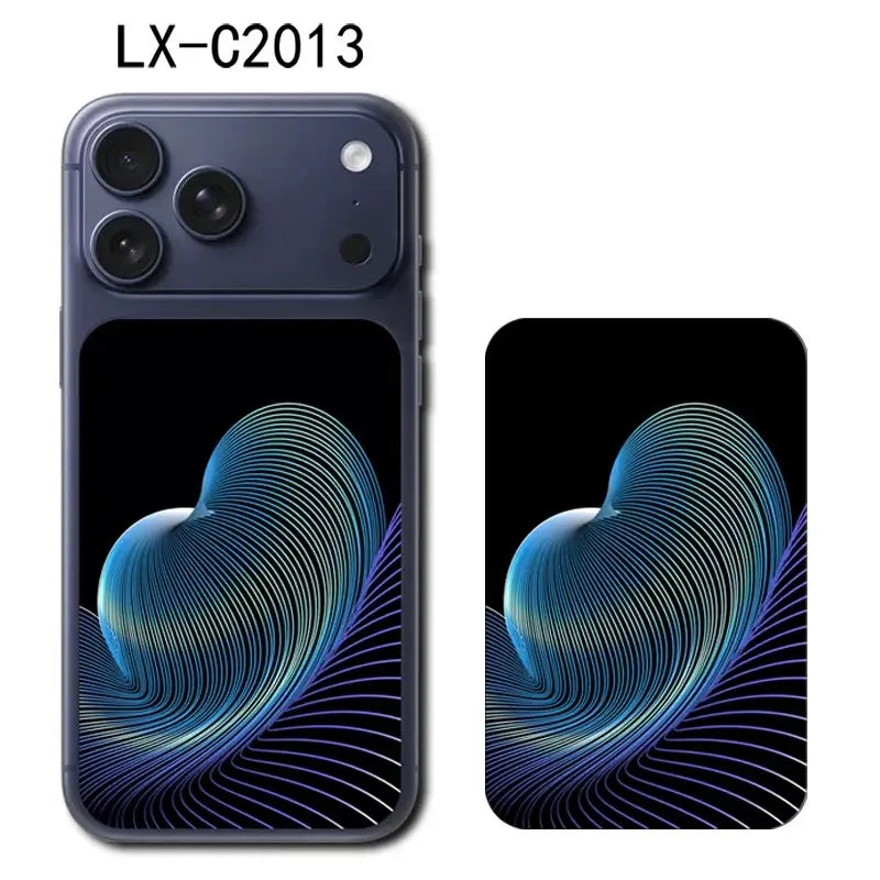 For Apple iPhone 17 Pro 17 Pro Max Half Cover Back Cover Decal Skin 3D Colorful Rear Protective Sticker Film