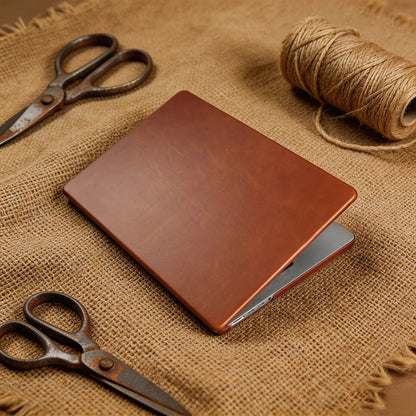 Laptop Genuine Leather Case for Macbook Air 15 A3448 M5 Pro 16 A3428 A3429 Pro 14 A3426 A3427 Air 13 A3449 M5 2026 Cover Cases
