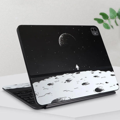 Tablets Skin Sticker Decals for 2025 2024 iPad Pro M5 M4 Magic Keyboard 11/13 inch Full Body Protective case wrap Cover A2925