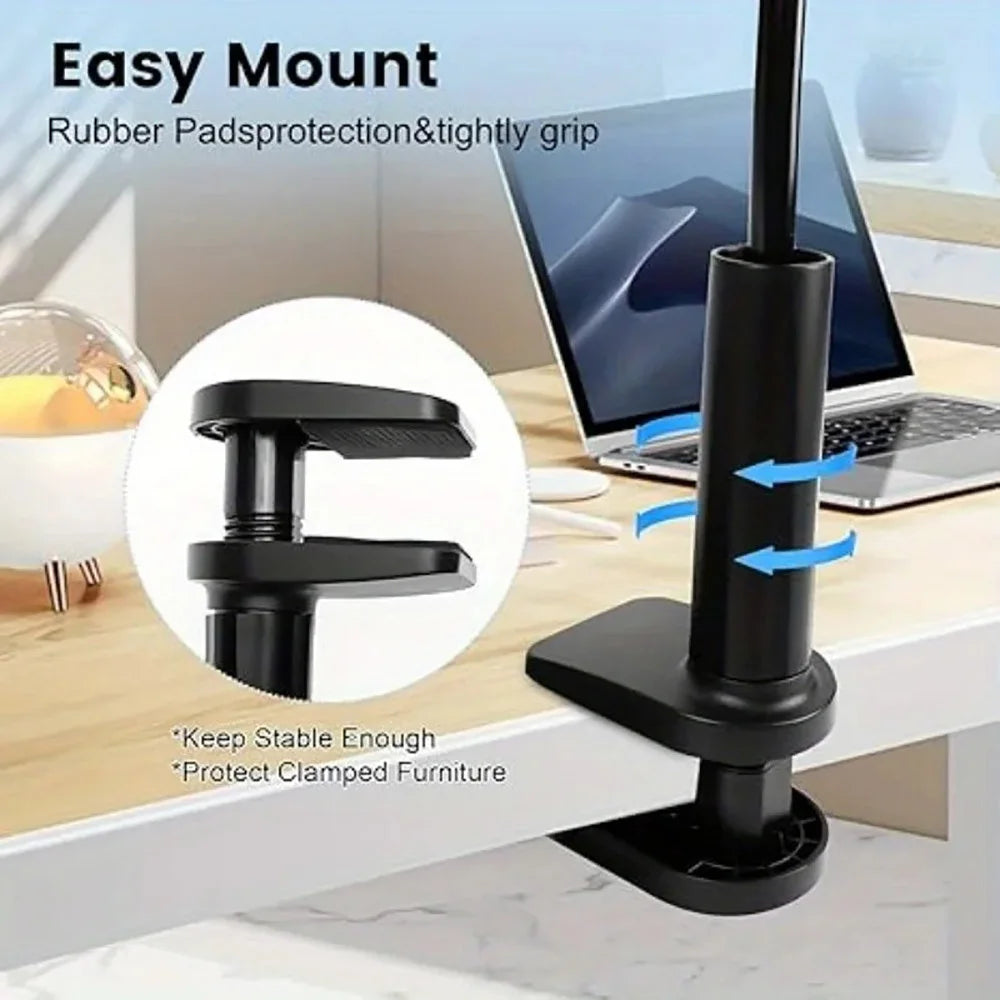 Multifunction Lazy Holder Adjustable Long Arm Universal Mobile Phone Holder Long Arm Cellphone Clip Home Bed Desktop Mount Phone