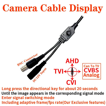 ALL DVR Compatibility 8MP 4MP/5MP Ultra AHD Dome Camera CCTV 1080P TVI/CVI/Analog H.265 Digital Monitor 4in1 OSD Indoor For home