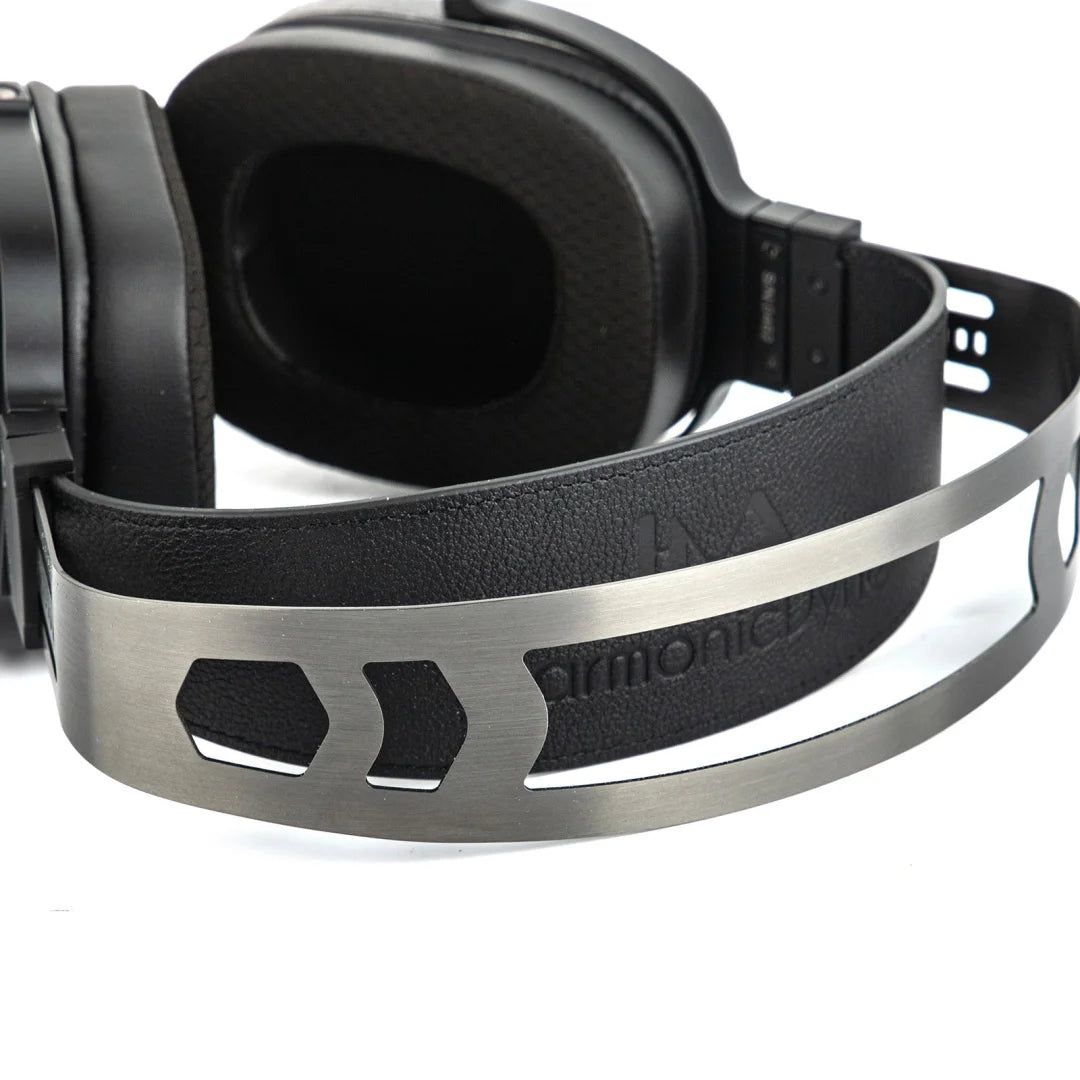 HarmonicDyne Romantic Open-Back Over-ear Headphones 60mm Bamboo Fiber Driver & Open-Back Earcup Design