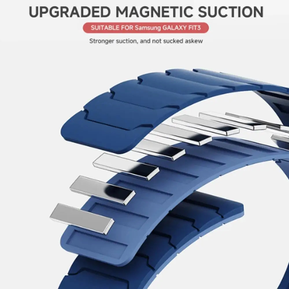 Magnetic Silicone Strap For Redmi Watch 6 Active-Lite/6-5-4 Sports Bracelet Wristband For Xiaomi Mi Band 10 Pro/9 Pro/8 Pro Belt