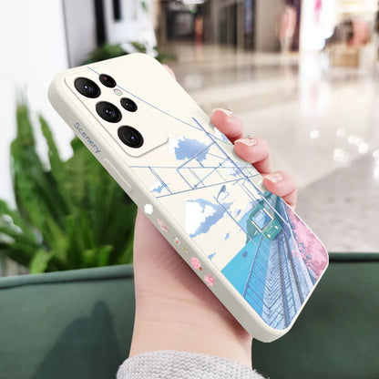 Tranquil Scenery Phone Case For Samsung Galaxy S25 FE S24 S23 S22 S21 S20 Ultra Plus S10 10E Note 20 ultra 10 9 Plus Cover