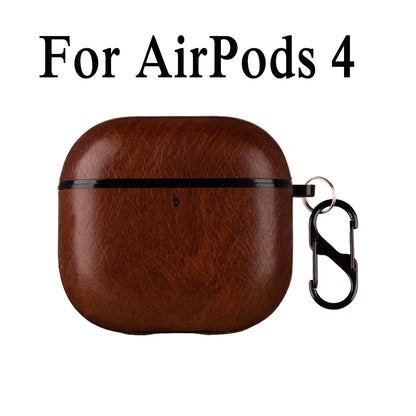 Leather PU Earphone Cover For AirPods Pro 3 2025 Case For AirPods Pro 2 2nd Pro2 Cases For AirPods 5 4 3 2 Funda Headphone Coque