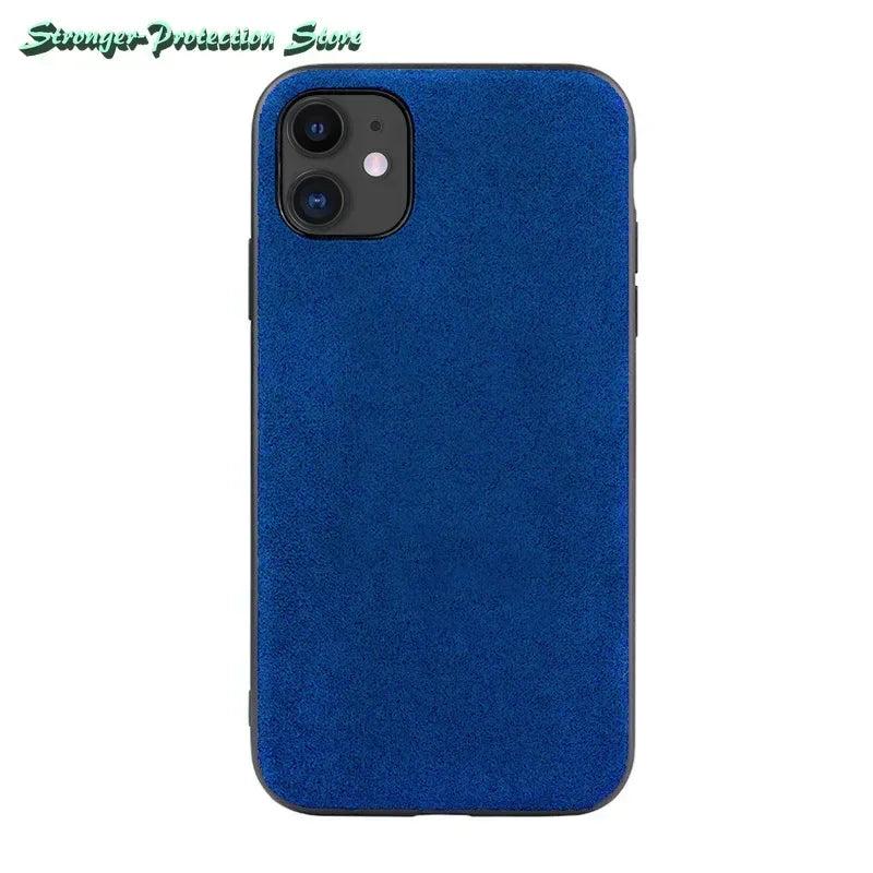 Phone Case Made of Italian Leather for Google Pixel 9 Pro 8 Pro 7 Pixel Fold 8A 7A Luxury Business Artificial Phone Case